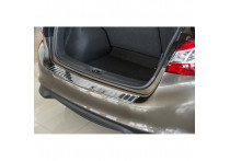 RVS Bumper beschermer passend voor Nissan Pulsar 2014- 'Ribs'