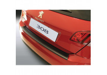 Bumper beschermer passend voor Peugeot 308 HB 5 deurs 2014- Zwart
