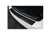 Echt 3D Carbon Bumper beschermer passend voor Porsche Cayenne II 2010-2014 'Ribs'