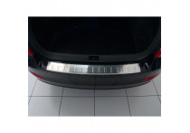 RVS Bumper beschermer passend voor Skoda Octavia III sedan 2013- 'Ribs'