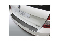 Bumper beschermer passend voor Skoda Octavia IV RS Estate/Combi 2013- Zwart