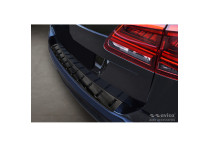 Zwart RVS Bumper beschermer passend voor Volkswagen Sharan II & Seat Alhambra II 2010- 'STRONG E