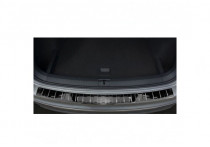 Zwart-Chroom RVS Bumper beschermer passend voor Volkswagen Tiguan II incl. Allspace 2016- 'Ribs'