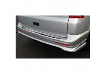 RVS Bumper beschermer passend voor Volkswagen Transporter T5 2003-2015 (alle) & T6 2015-