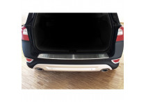 RVS Bumper beschermer passend voor Volvo XC70 2007- 'Ribs'