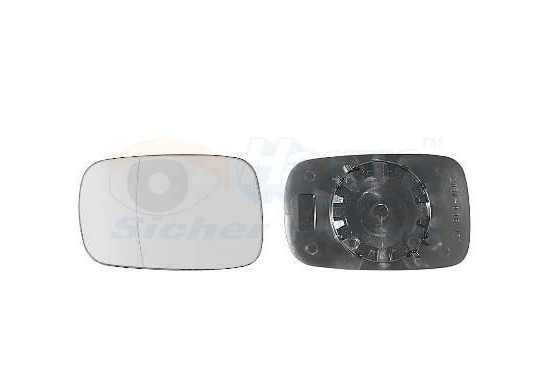 SPIEGELGLAS RECHTS Wit 4348832 Hagus, afbeelding 2