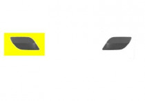 AFDEKKAP SPROEIRG. RECHTS ZWART