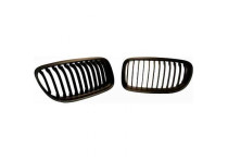 Grilleset Matzwart BMW E90/E91 08-12