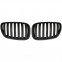 Glanzend zwarte Grills BMW X5 E70 / X6 E71 2007-2013