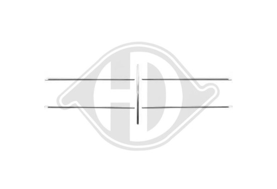 Sier- / beschermingslijstset, radiateurgrille, afbeelding 2