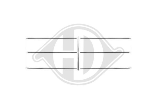 Sier- / beschermingslijstset, radiateurgrille, afbeelding 2