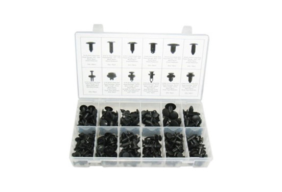 Assortiment Bekleding clips 192 pcs