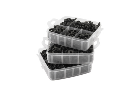 Assortimentsdoos met Automotive Clips - 630 stuks assorti + (De-)Montagetang, afbeelding 2