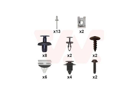 MONTAGESET ACHTERBUMPER