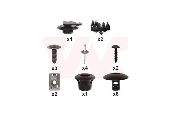 MONTAGESET ACHTERBUMPER