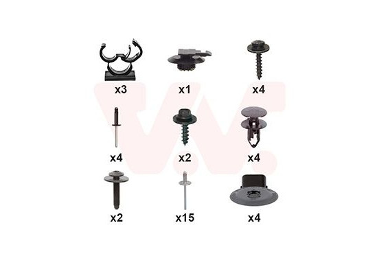 MONTAGESET ACHTERBUMPER