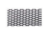 Simoni Racing Kunststof Racegaas PP Zwart - HEX 22x8mm - 120x40cm