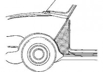 OVERSIZEDEEL N MINI 68-76.VOORSCHERMPL