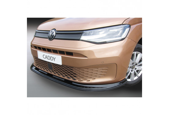RGM Voorspoilerlip passend voor Volkswagen Caddy V Box/MPV 2020- Zwart