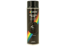 Motip 04005 Hoogglans Zwart 500ml