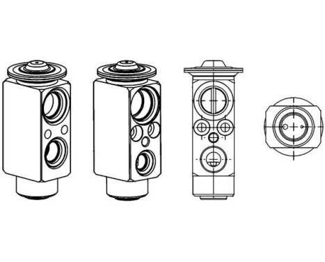Expansionsventil, klimatanläggning BEHR *** PREMIUM LINE ***