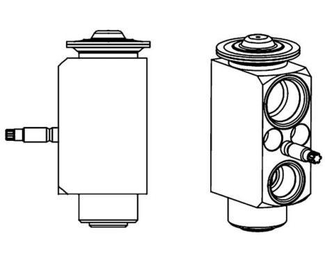 Expansionsventil, klimatanläggning BEHR *** PREMIUM LINE ***, bild 2