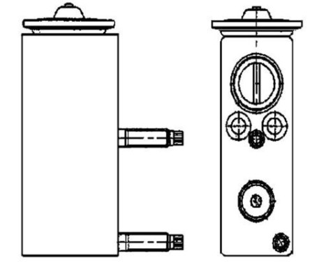 Expansionsventil, klimatanläggning BEHR *** PREMIUM LINE ***, bild 2