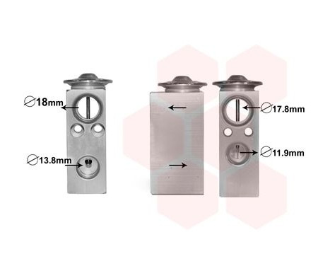 Expansionsventil, klimatanläggning *** IR PLUS ***, bild 2