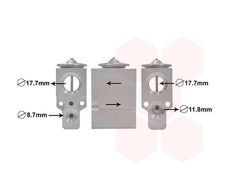 Expansionsventil, klimatanläggning, bild 2