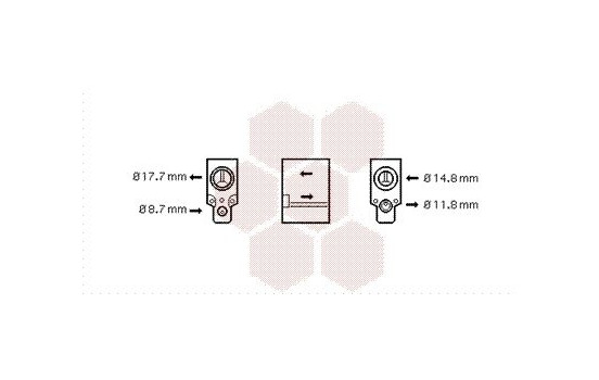 Expansionsventil, klimatanläggning, bild 2