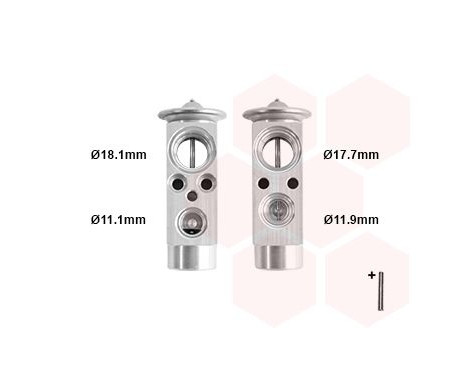 Expansionsventil, klimatanläggning, bild 2