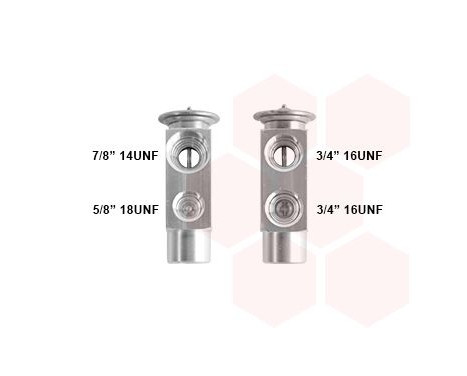 Expansionsventil, klimatanläggning, bild 2