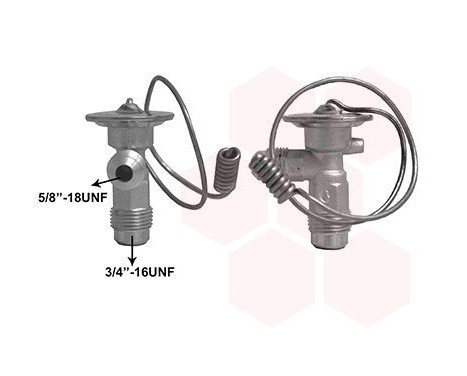Expansionsventil, klimatanläggning, bild 2