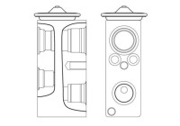 Expansionsventil, klimatanläggning
