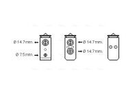 Expansionsventil, klimatanläggning
