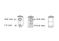 Expansionsventil, klimatanläggning