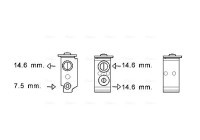 Expansionsventil, klimatanläggning