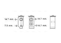 Expansionsventil, klimatanläggning