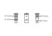 Expansionsventil, klimatanläggning