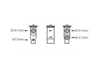 Expansionsventil, klimatanläggning