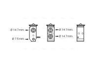 Expansionsventil, klimatanläggning