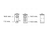 Expansionsventil, klimatanläggning