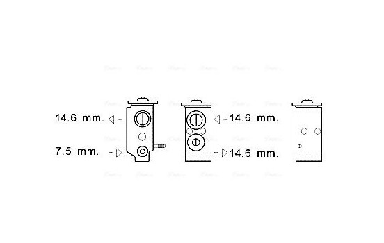 Expansionsventil, klimatanläggning