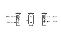 Expansionsventil, klimatanläggning