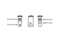 Expansionsventil, klimatanläggning