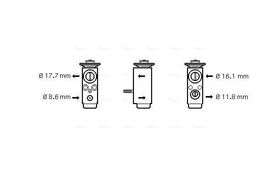 Expansionsventil, klimatanläggning
