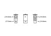 Expansionsventil, klimatanläggning