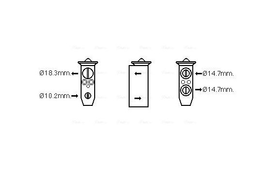 Expansionsventil, klimatanläggning