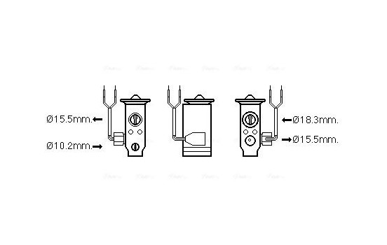 Expansionsventil, klimatanläggning