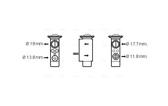 Expansionsventil, klimatanläggning